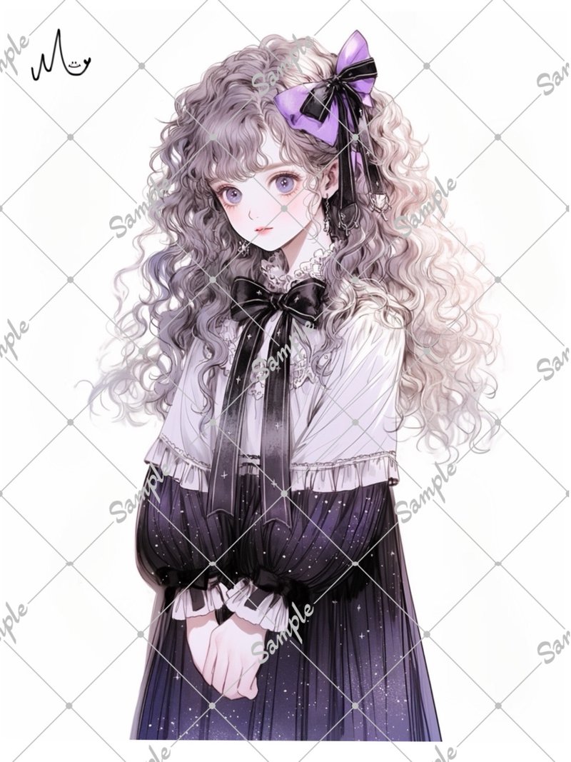 オリジナル人物ステッカー - 貼紙 - 紙 