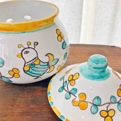 ニンニクのオブジェ 陶器