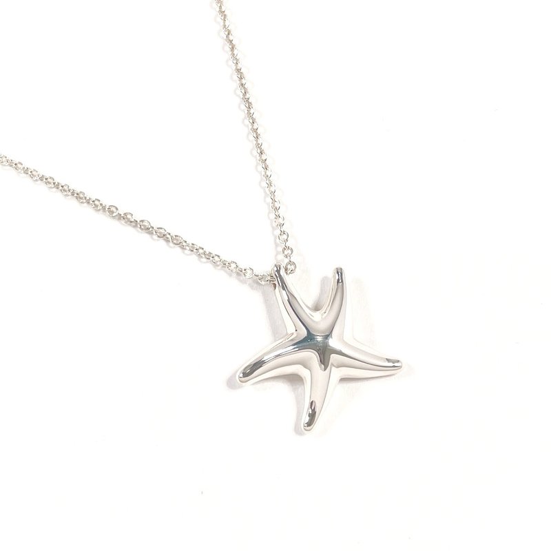 【日本直送 中古美品】ティファニー TIFFANY&Co. ネックレス スターフィッシュ ヒトデ エルサペレッティ シルバー925 新品仕上げ済み - 項鍊 - 純銀 銀色