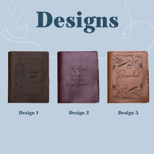 Custom Recipe Book with Dividers, Ideal Gift for Mom and Who Loves Cooking  - Shop ObForge Notebooks & Journals - Pinkoi