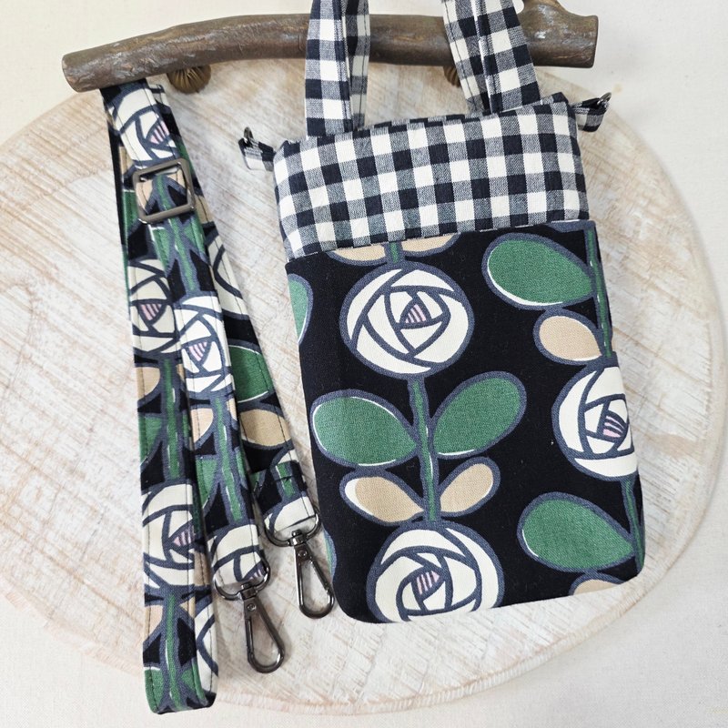 多功能手機斜背包 實用布包手作體驗課 現場挑選布料 - 編織/羊毛氈/布藝 - 棉．麻 