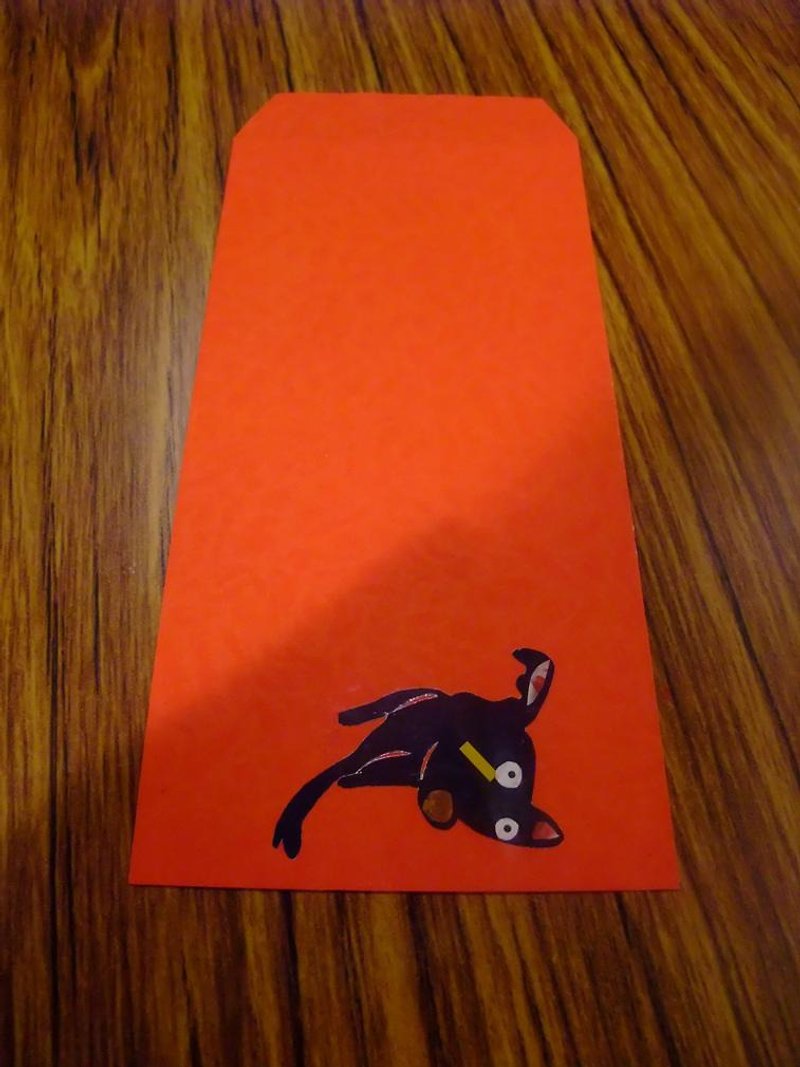 【クリエイティブな赤い封筒袋】切り絵のサプライズ（3枚） - ご祝儀袋・ポチ袋 - 紙 多色