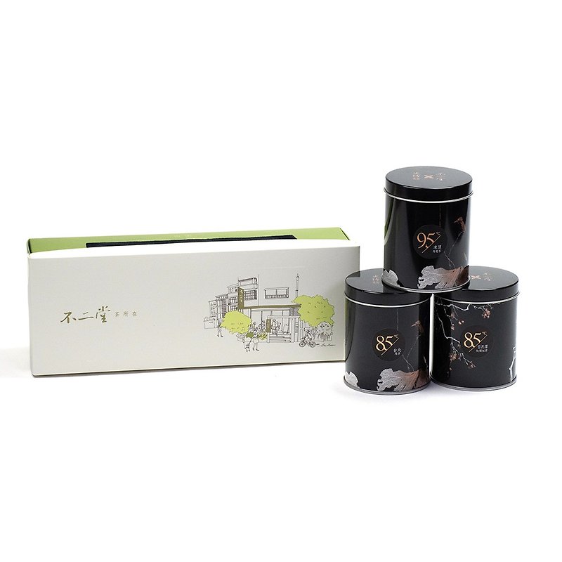 Fujiji │ original small tea pot 3 into (red rhyme + north green + frozen top) - Tea - Other Materials 