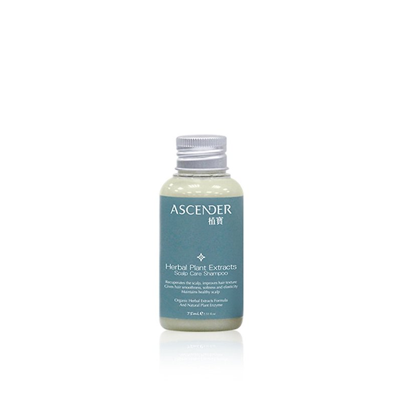 [Cleaning pores nourishing scalp] Scalp Conditioning Shampoo 75ml - แชมพู - พืช/ดอกไม้ สีเขียว