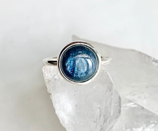 カイヤナイト・リング 15号 - Shop arte-ruo General Rings - Pinkoi