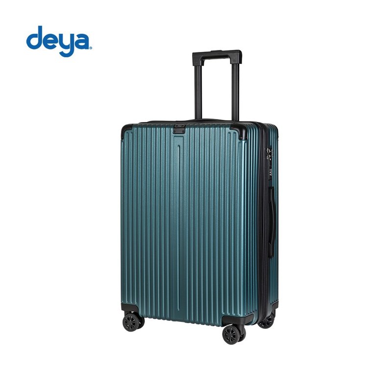 deya Velo Slim 輕奢時尚流線旅行箱24吋-墨黛綠 - 行李箱/旅行袋 - 塑膠 綠色