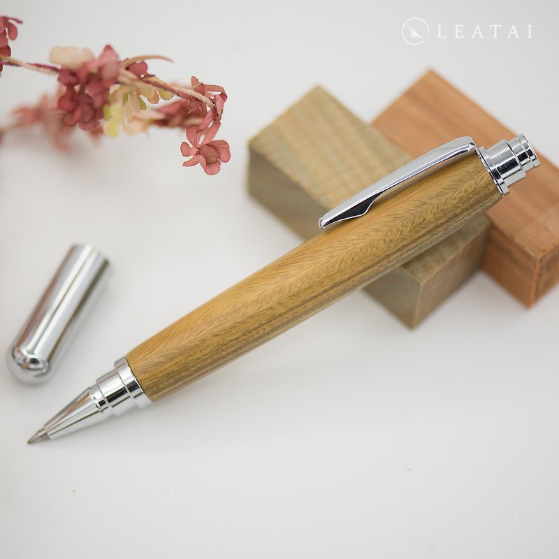 手作りの木製ペン体験-スチールボールペン - その他のペン - 木製 ブラウン