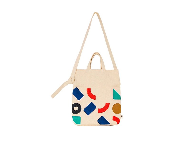 [Reverse Three Pack] - Water Element - Messenger Bags & Sling Bags - Cotton & Hemp Multicolor