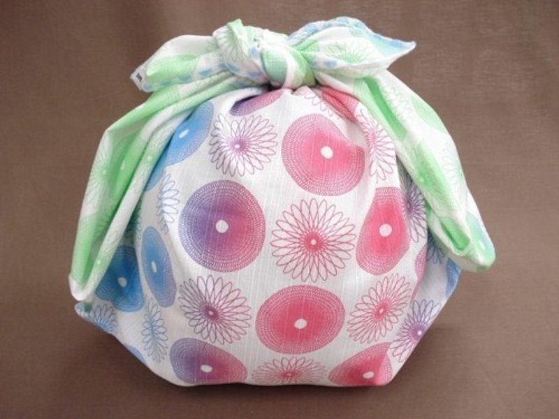 Wrapping cloth, round and round, pastel colors - อื่นๆ - ผ้าฝ้าย/ผ้าลินิน 