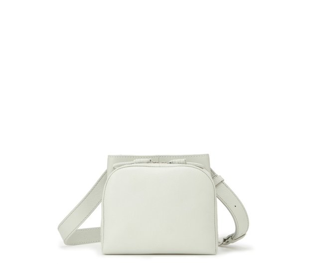 Dual Purpose White purchases Leather Cross Body