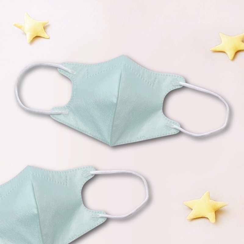 Tianxin/baby mask/young baby/0~2 years old/super young three-dimensional 30 pieces/baby blue/plain color - หน้ากาก - วัสดุอื่นๆ 