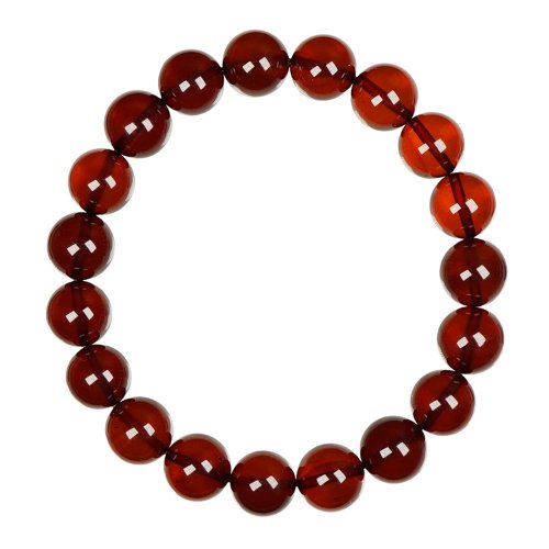 正佳珠寶 Gemsrich Jewelry 【正佳珠寶】琥珀血珀 頂級高淨體櫻桃血珀 9.8-10.3mm 琥珀血珀