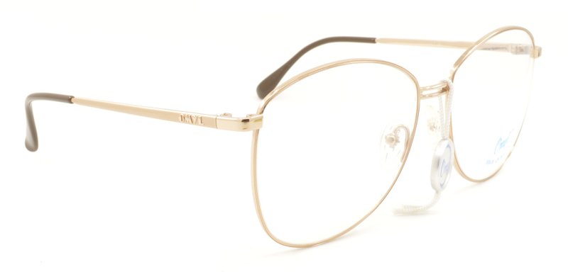 香港經典品牌奧妙 Omyl 8101 可加購平光/度數鏡片80年代古董眼鏡 - 眼鏡/鏡框 - 其他金屬 金色