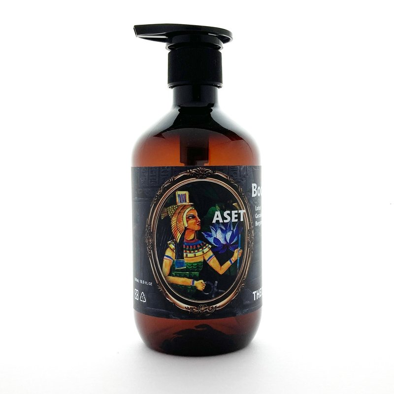 Egyptian Series-Isis Saffron Soothing Shower Milk/Moisturizing-Balance-Soothing - Body Wash - Essential Oils 