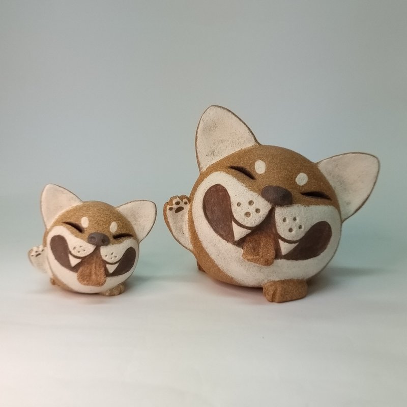 Shiba Inu/Ceramics/Original - ของวางตกแต่ง - ดินเผา 