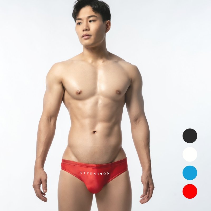 AttentionWear ポーカーシリーズ エーストライアングル スイムショーツ【Love】│ATTENTION Swimming - 水着 メンズ - ポリエステル レッド