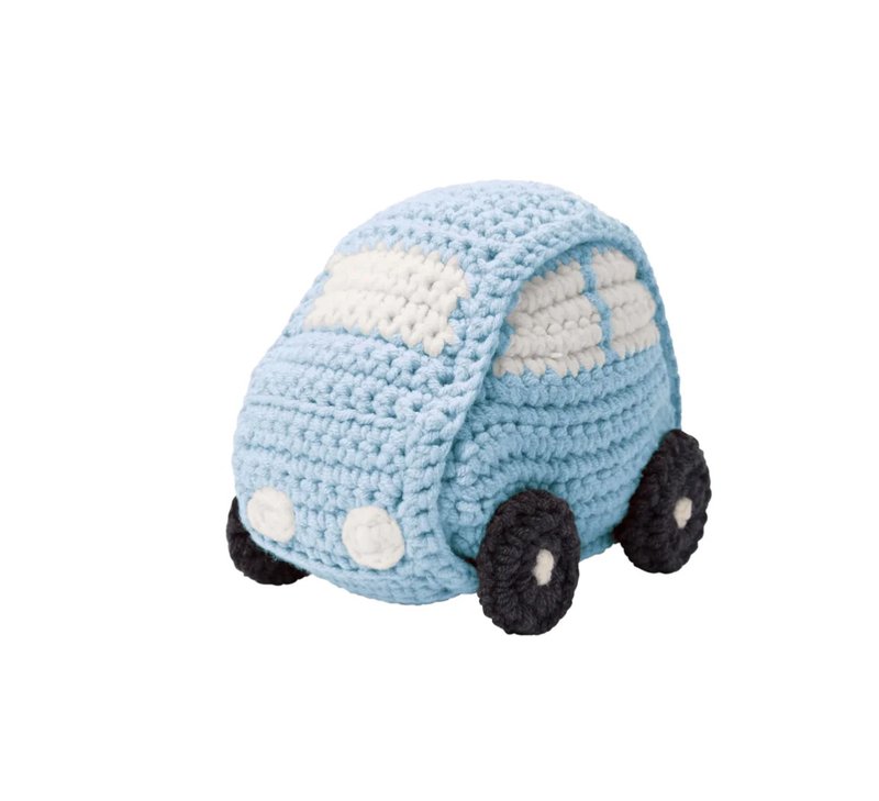 Handmade 手工製編織玩具車 - 寶寶/兒童玩具/玩偶 - 棉．麻 多色