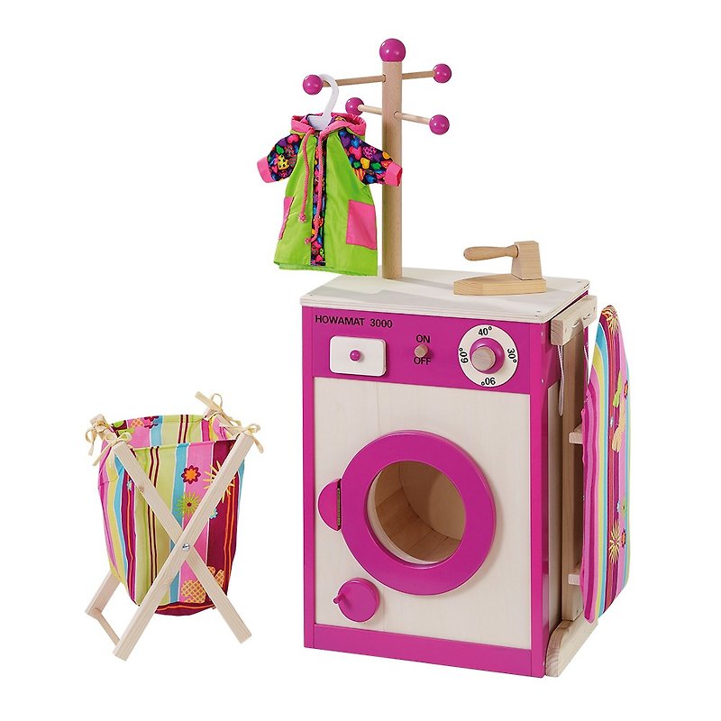 毎日香りがよい。木のおもちゃの洗濯機 - 知育玩具・ぬいぐるみ - 木製 