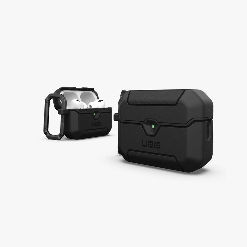 UAG AirPods Pro 3 耐衝擊防塵保護殼-黑 - AirPods/耳機保護套 - 聚酯纖維 黑色