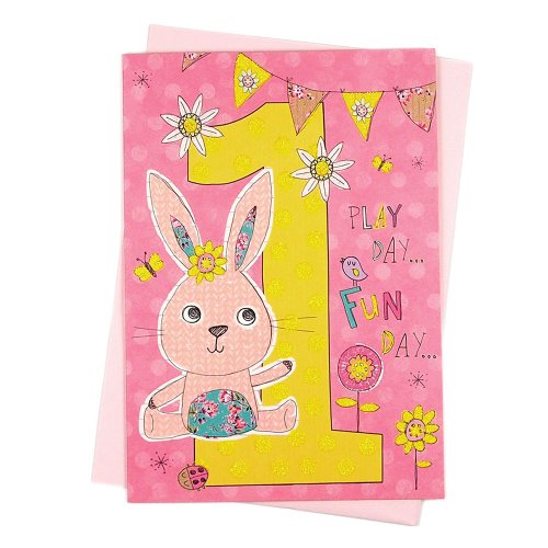 205剪刀石頭紙 萬歲的一天-1歲生日【Hallmark-卡片 生日祝福】