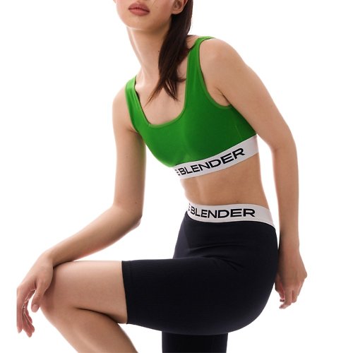 THE BLENDER 綠色 4色 低強度活力瑜伽套裝 普拉提運動背心 內衣長褲 可外穿