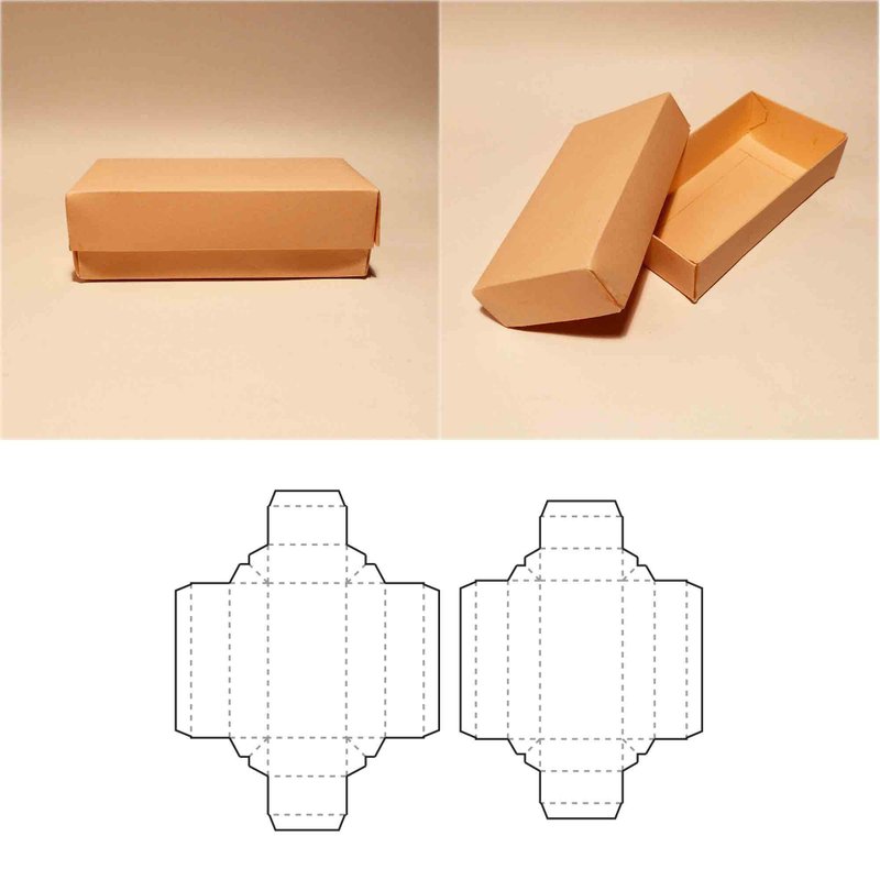 Shoe box template, shoe storage box, shoe packaging, box for shoes, SVG, PDF, A4 - Graphic Templates - Other Materials 