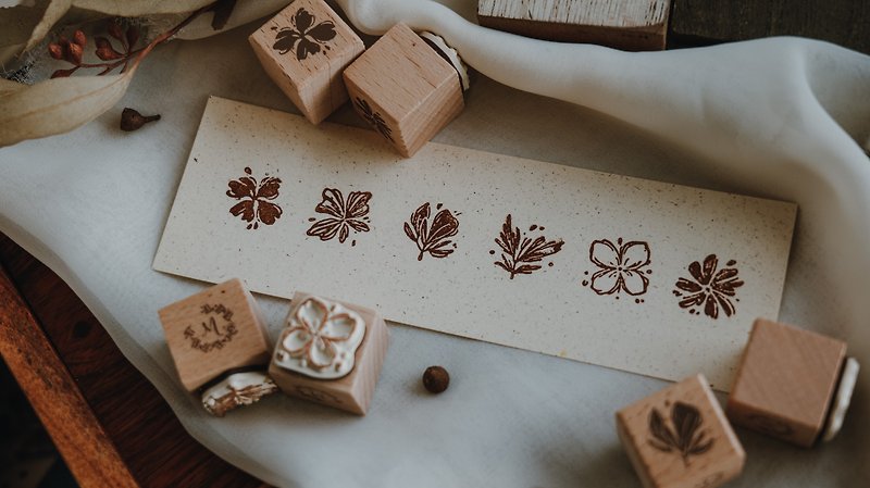 Stamp Set-Spring Lupine - Stamps & Stamp Pads - Wood 