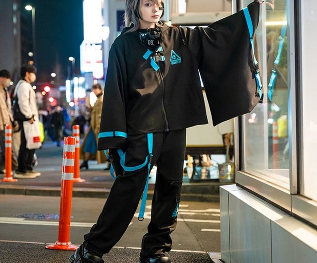 蛍光ジャケット 井*頭様 Off-White 蛍光イエロー ナイロンジャケット