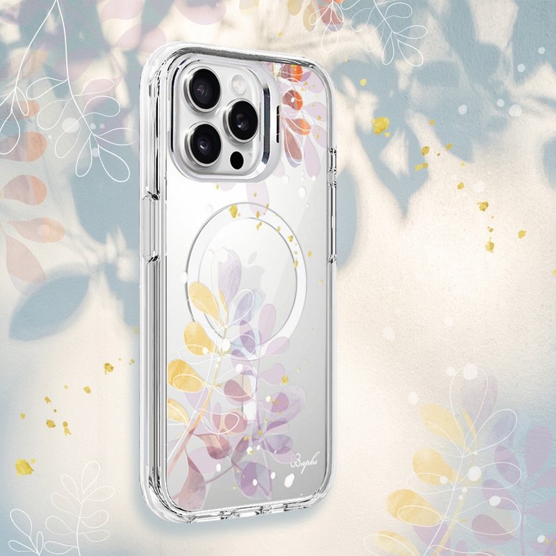 apbs iPhone 全系列 防震雙料隱形立架磁吸手機殼-若歌詩 - 手機殼/手機套 - 其他材質 多色