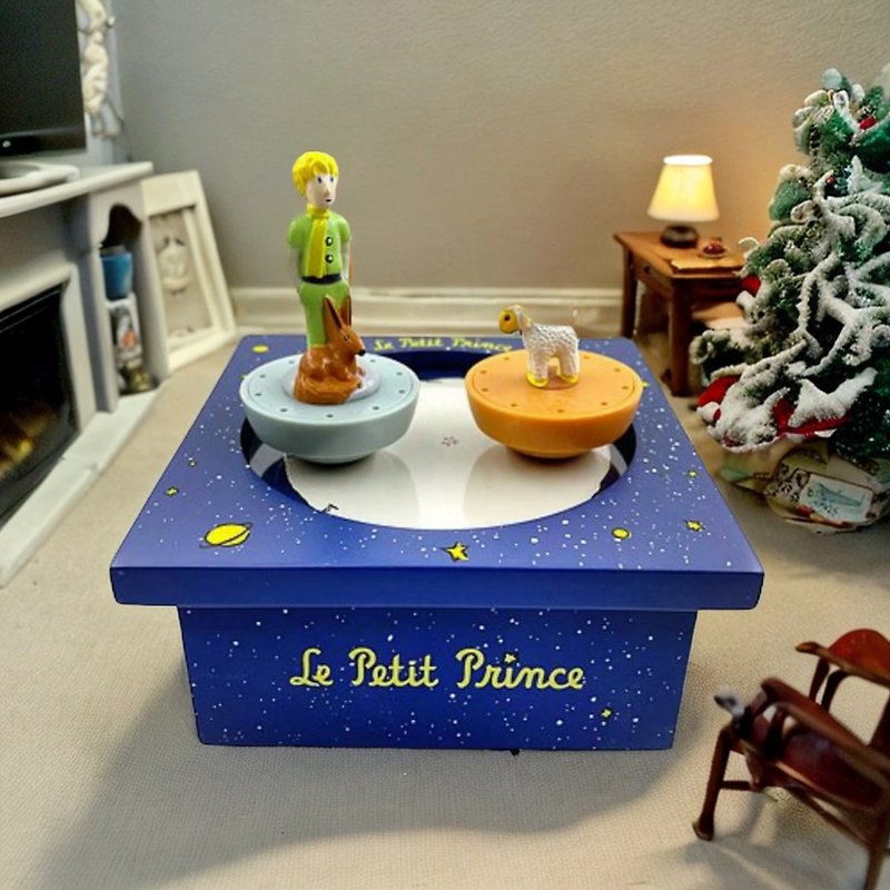 Trousselier - The Little Prince Musical Wooden Box - Kids' Toys - Wood Blue