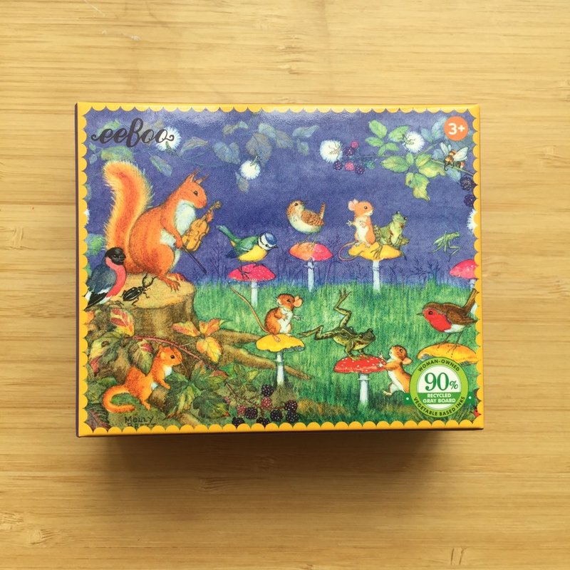 eeBoo 36片迷你拼圖 - 螢火蟲  Miniature Firefly Puzzle - 拼圖 - 紙 多色