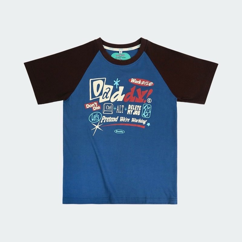 DADDYCLUB | Daddy Ctrl + alt T-shirt - 女 T 恤 - 其他材質 