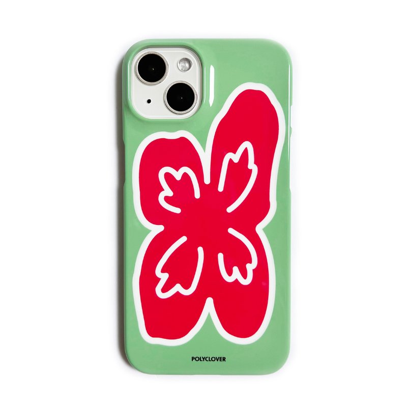 deep flower 硬質手機殼 magenta - 手機殼/手機套 - 塑膠 粉紅色