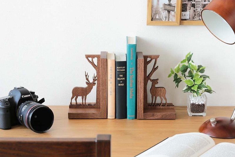 Asahikawa Craft Kobo Arms Bookstand - Bookshelves - Wood 