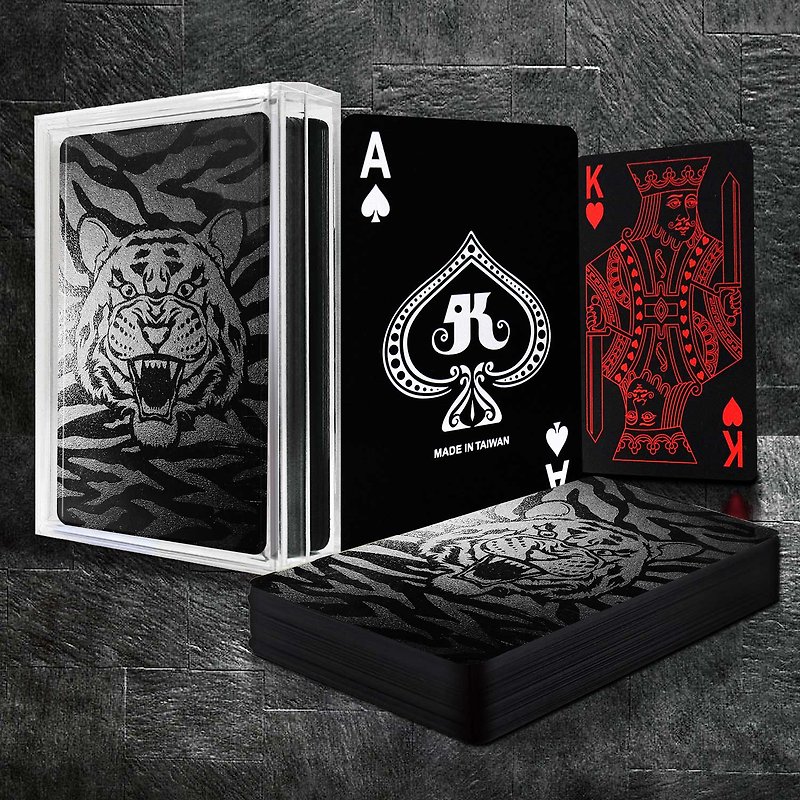 【ROYAL】Black Diamond Playing Cards-Jaguar Hidden Edition - บอร์ดเกม - พลาสติก หลากหลายสี