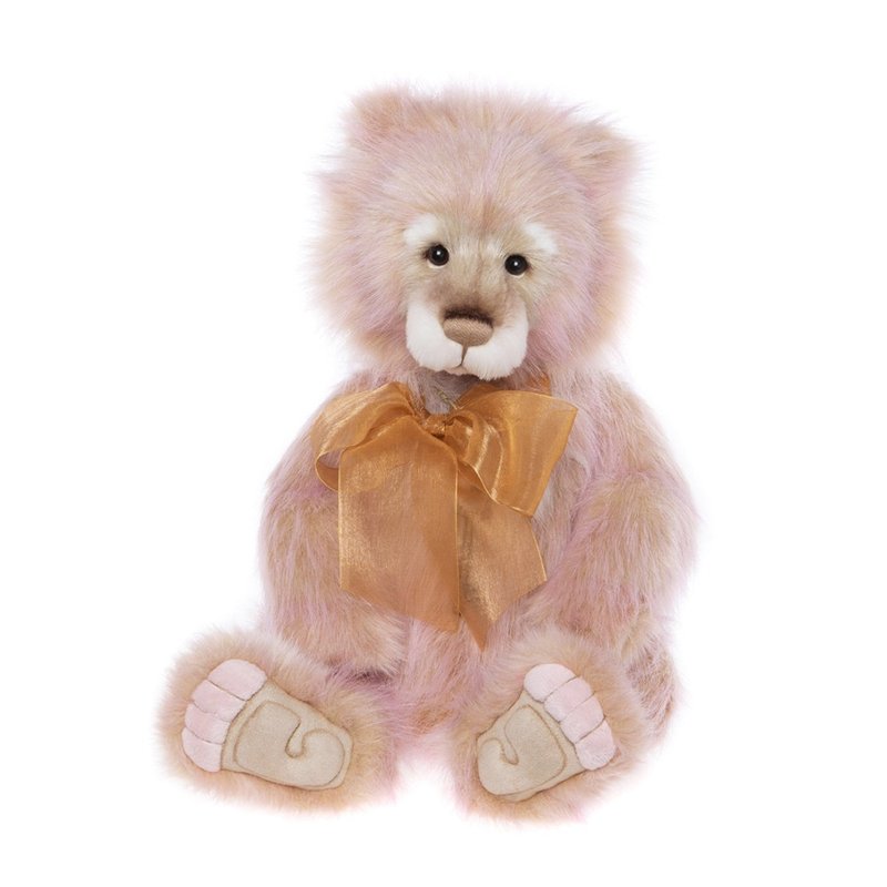 SUNSET 手工製作精緻動物玩偶 Bear 泰迪熊 熊 - 公仔/玩偶 - 聚酯纖維 金色