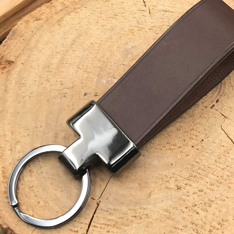【Key Ring】Tochigi Collection | Everyday Carry | Handmade Leather in Hong Kong - Keychains - Genuine Leather Multicolor