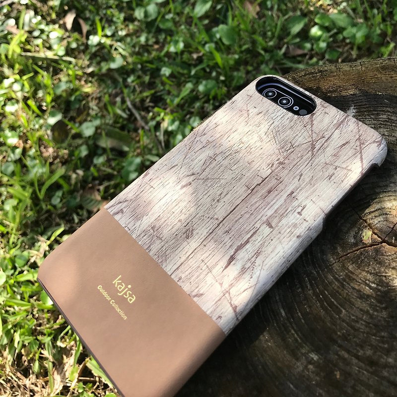 Rosewood grain single cover mobile phone protective shell rice - Other - Other Materials 