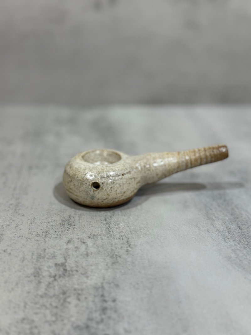 白釉陶瓷煙斗擺件 - 其他 - 陶 金色