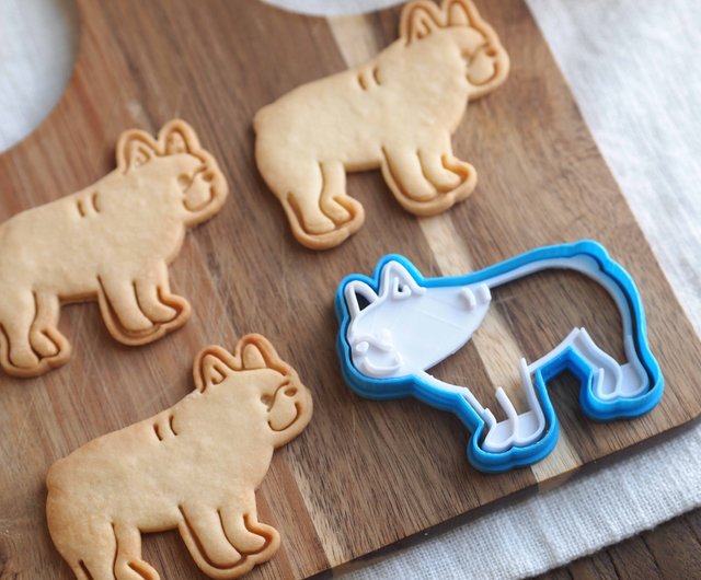 cookie cutter - French bulldog sideways- - Shop memepan Cookware - Pinkoi