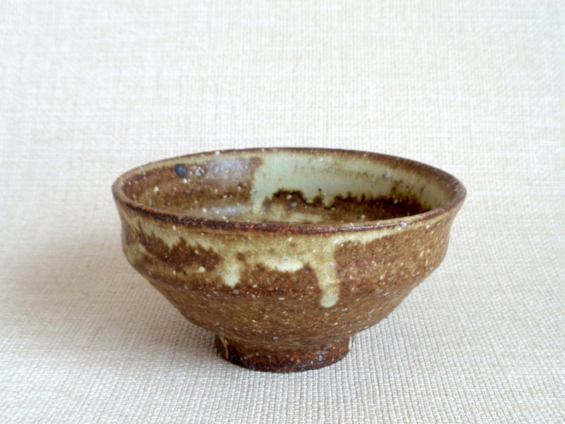 萌黄釉鉢b - 碗 - 陶 卡其色