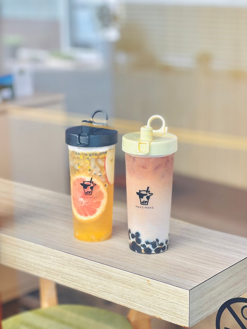 [Mo Xi Mo Xi] Eco-friendly Pearl Cup (Fashionable Black) - แก้ว - วัสดุอื่นๆ 