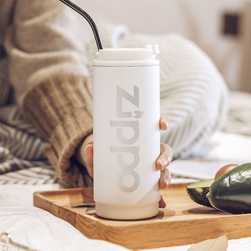 Zippo 【ZIPPO官方旗艦店】城市系列-通勤咖啡杯 420ml 、專屬杯套