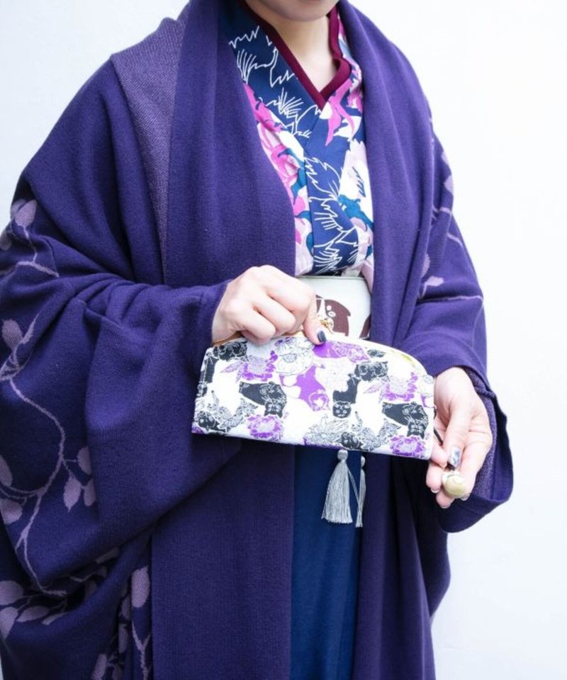 【熱門預購】貓花長夾 (2色) 7JNP4304 - 錢包/皮夾/長短夾 - 其他材質 