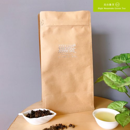 無藏茗茶 【無藏故事茶】阿里山高山綠茶 初見一抹綠故事茶 600g裸包裝