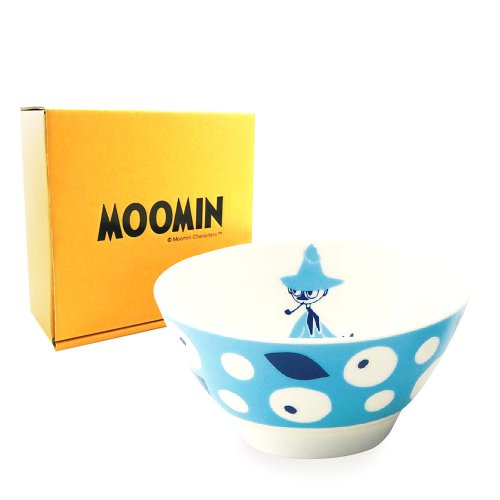 tranyo 【日本山加yamaka】moomin嚕嚕米彩繪陶瓷碗禮盒1入 (MM033-312)