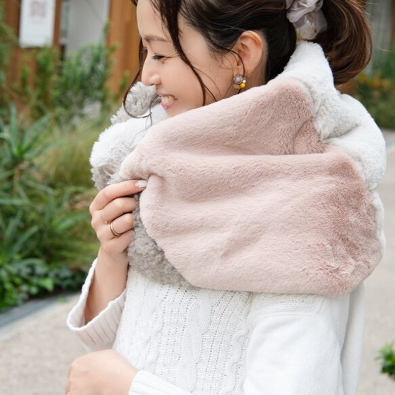 Snood that makes you happy softly | Fluffy Animal Free | Sweet - ผ้าพันคอถัก - วัสดุอื่นๆ หลากหลายสี