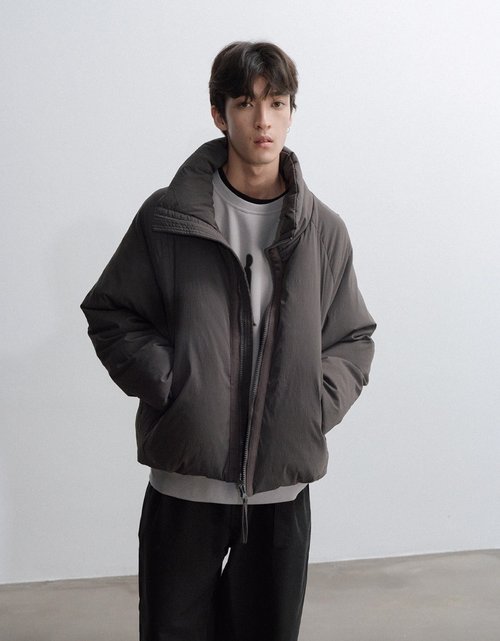 有時又一 YOSHIYOYI 日系復古 90白鴨絨羽絨服 加厚保暖羽絨外套