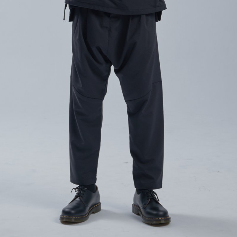 聚酯纖維 男裝 長褲/牛仔褲/工裝褲 黑色 - DYCTEAM - SISYPHUS / Waterproof draping pants