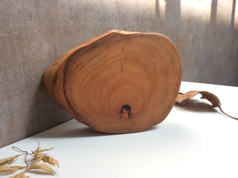 Hand-made wooden s - Taiwan holds an nn Hikaru の Ritz Techno ki lemon aroma cypress logs. - ของวางตกแต่ง - ไม้ หลากหลายสี